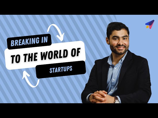 Breaking Into The World Of Startups with Ali Amin | Edventure Emerge 2021