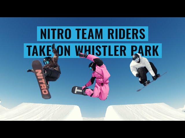 A Tour of Whistler's Terrain Park 2024
