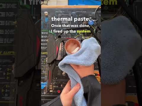 DRY ICE Cooling A CPU #shorts #pc #pccooling #pcbuild #pcmr