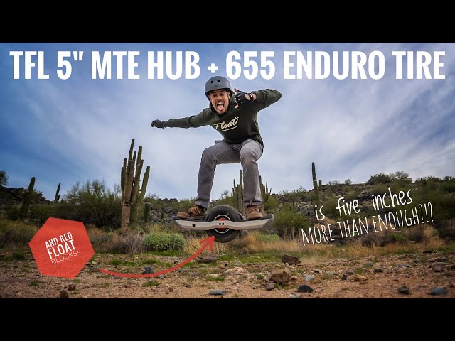 TFL MTE Hub + 655 Enduro Tire + Float Blocks Review!