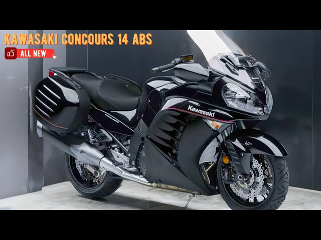 ALL NEW KAWASAKI CONCOURS 14 ABS Best In Its Class With Undoubted Ability