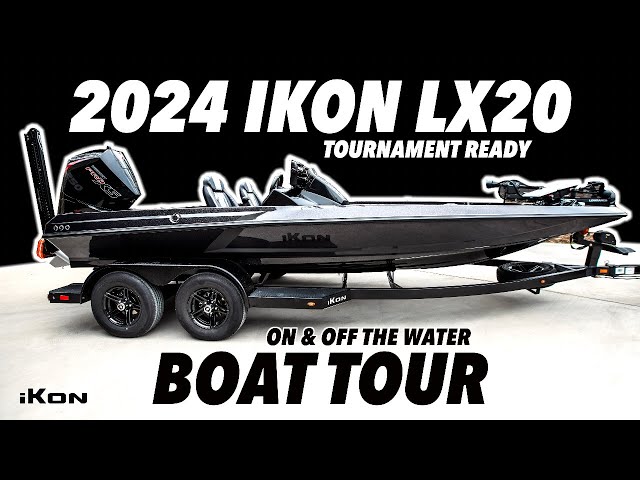 My 2024 iKon LX20 Tournament Ready Boat Tour On & Off the Water!
