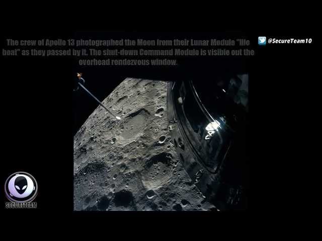 We SEE You! NASA Image Shows Alien Ships Around Apollo 13 Capsule 6/4/2015