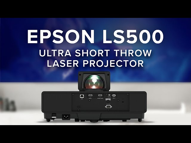HUGE 100"+ 4K Home Theater Experience || Epson LS500 Ultra Short Throw Laser Projector TV