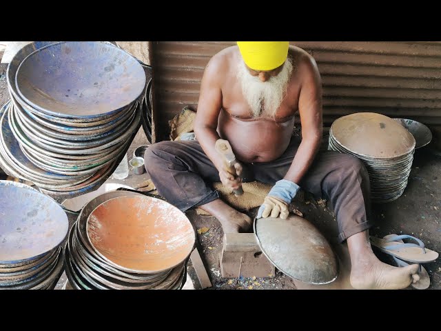 Iron Ghamela Making with Old Oil Metal Drum Sheets | Tagari Making Process | How to Make Ghamela