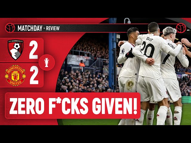Hopeless. | Bournemouth 2-2 Manchester United | LIVE Match Review
