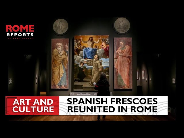 #Spanish frescoes separated for 200 years are reunited in #Rome