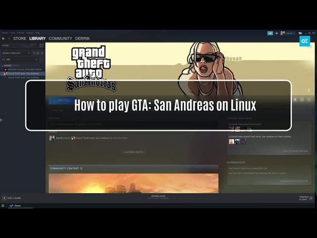 How to play GTA: San Andreas on Linux