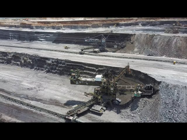Bucket Wheel Excavators Working In Coal Mine - Mining Excavators