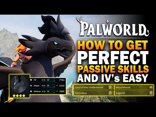 Palworld - Breeding Perfect Passive Skills & Perfect IV's Is Easier Than You Think