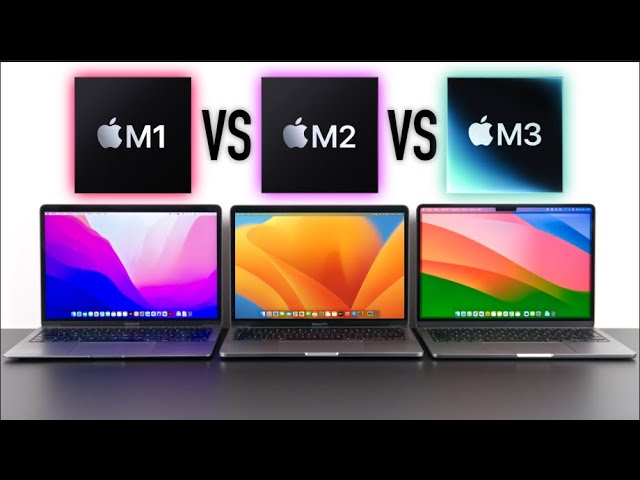 Apple M1 vs M2 vs M3 - Vergleich | Welcher Chip ist für wen der Richtige?