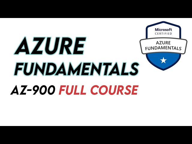 Azure Fundamentals for Beginners | Azure AZ-900 Exam Prep