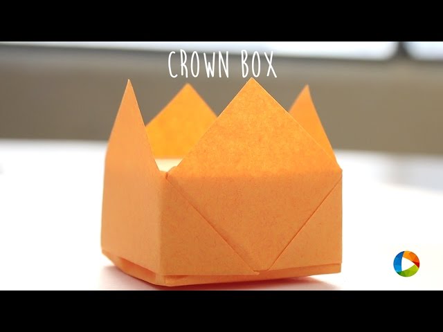 How to Fold : Crown Box
