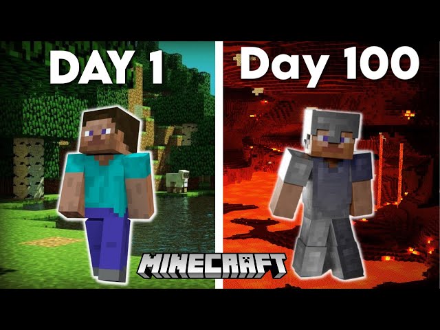 NOOB Plays 100 Days Of Minecraft...