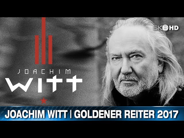 JOACHIM WITT | GOLDENER REITER 2017
