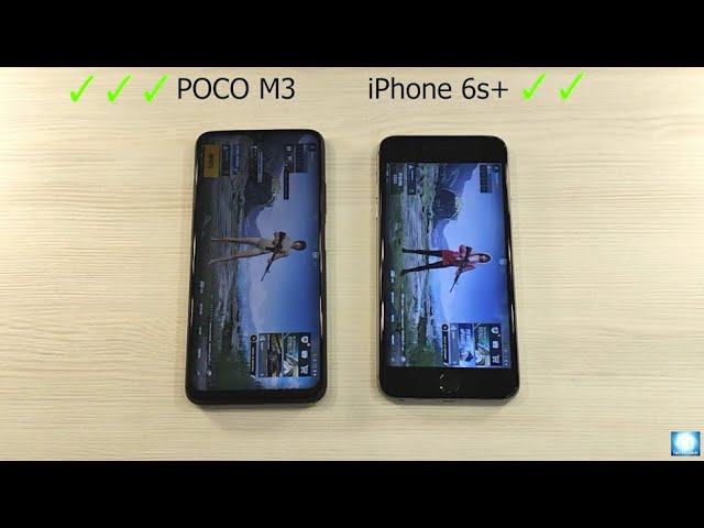 POCO M3 vs iPhone 6s Plus | SpeedTest, Camera Comparison, Antutu