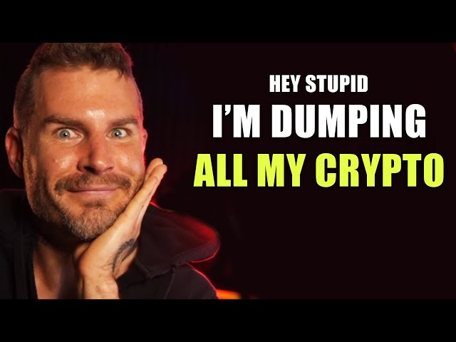 DUMP IT! Sell ALL Crypto & Bitcoin Before This Crash (HUGE Warning Signs Selling 101)