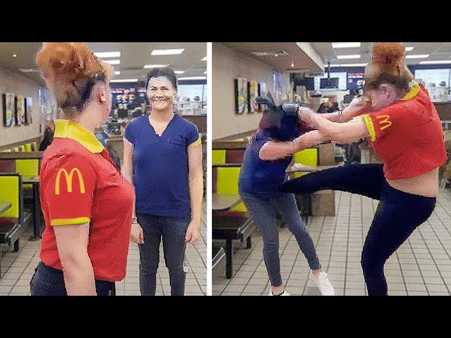 Karen Messes With The WRONG Employee.. (INSTANT KARMA)