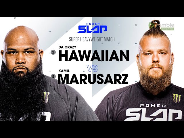Da Crazy Hawaiian vs Kamil Marusarz | Power Slap 4 Full Match