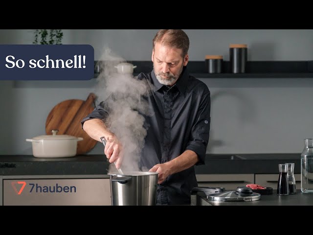 Wie lange dauert das Kochen im Schnellkochtopf? | Onlinekurs mit Torsten Kluske | 7hauben