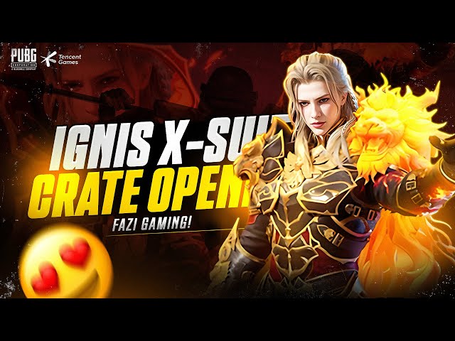 I WON'T STOP UNTIL I GET THE IGNIS x-SUIT!😈🔥 EPIC Crate Opening!✨ || Fazi Gaming