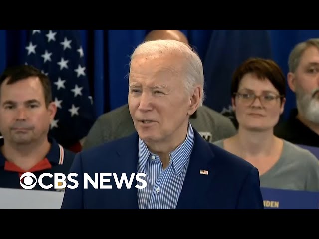 Biden courts steelworkers in Pittsburgh