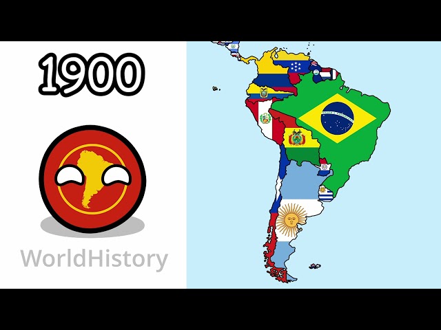 South America Map History (2024-1500)