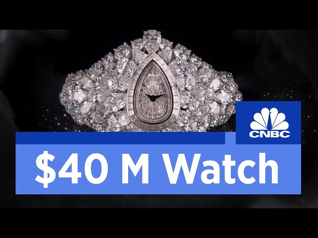 The $40 Million Diamond Watch