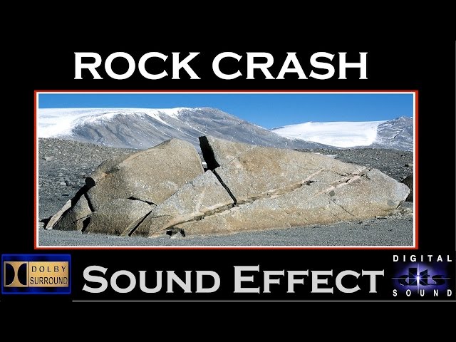 Rock Crash Sound Effect | ROCK CRASH SFX | HD