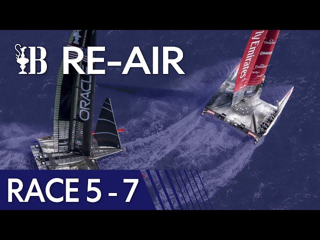 Re-Air | America's Cup 34th, Race 5 - 7 | Oracle Team USA VS Team New Zealand (2013)