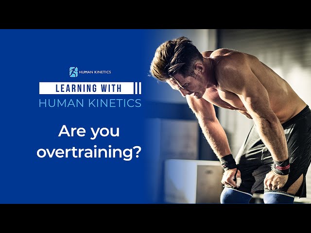Are you overtraining?