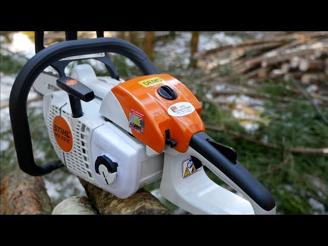 I Pushed Stihl's Smallest Pro Chainsaw to the Limit! (MS 201C)