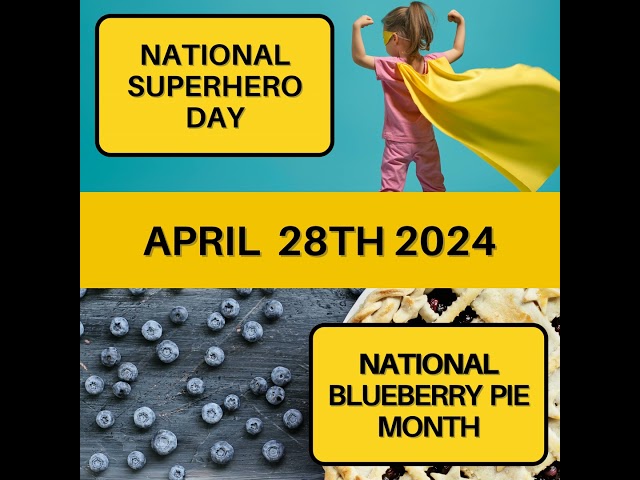 April 28, 2024 | Superhero Feats and Blueberry Treats