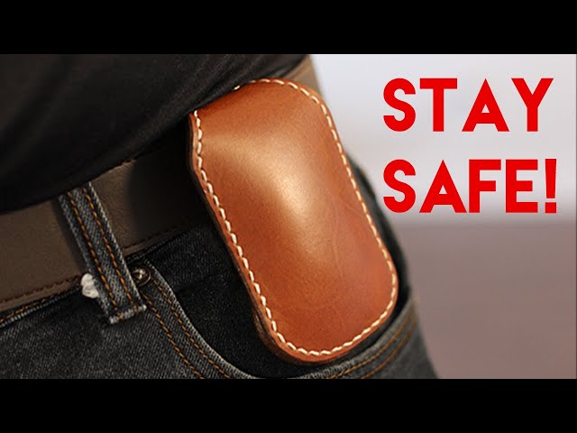 This Leathercraft Project Could Protect You! | DIY Coin Sap Self-Protection Impact Device