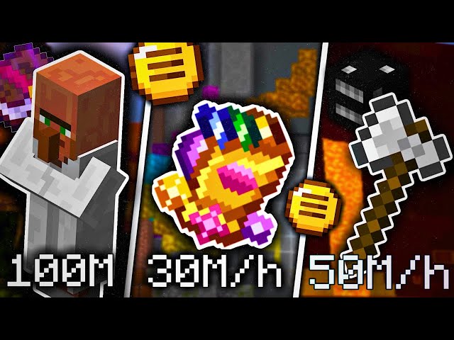 The best Early/Mid/Late game money making methods can make you rich! (Hypixel Skyblock)