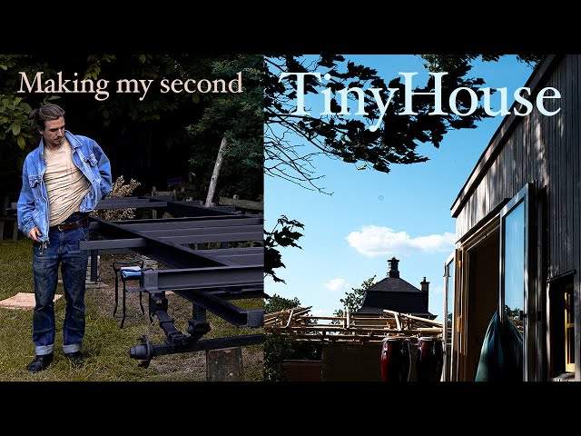 MAKING MY SECOND TINY HOUSE - Rhythmical Revolution Series - Part 1 - Forging A Foundation