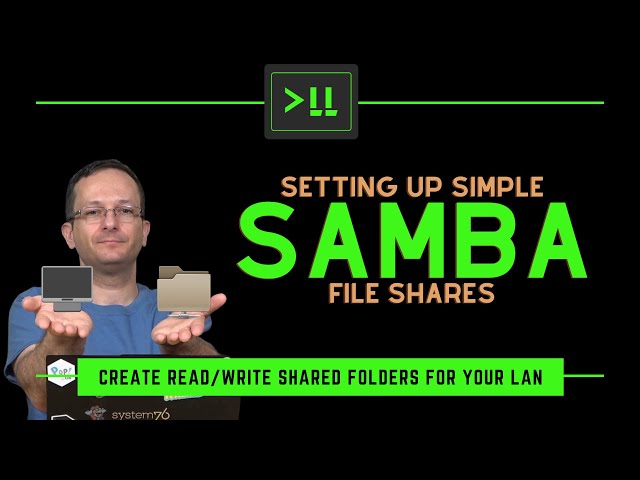 Setting up Simple Samba File Shares