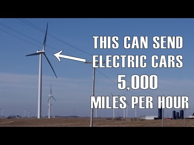 The Wind-Powered Car: Electric Vehicles and Wind Turbines