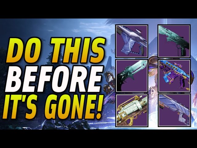 You Need To START Doing This NOW... In Season of the Wish! (BEFORE It's Too Late) | Destiny 2