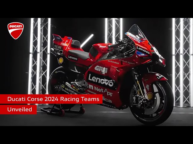 Ducati Corse 2024 Racing Teams Unveiled