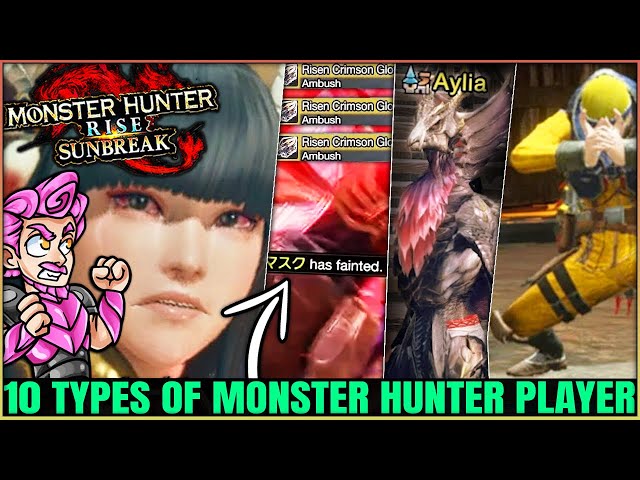 The 10 Types of Monster Hunter Player! (Which One Are You in Sunbreak?)