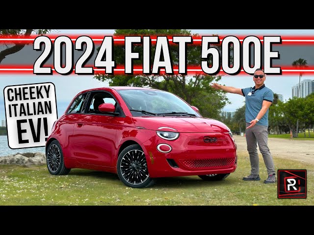 The 2024 Fiat 500e Red Is A Cute & Chic Electric Rebirth Of An Iconic Italian City Car