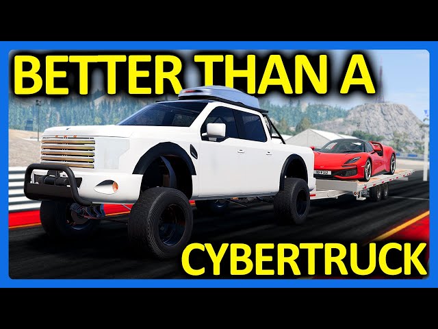 Building a Car Better Than a Tesla Cybertruck in BeamNG?!?