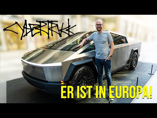 Tesla CYBERTRUCK in Berlin - Alle Details!