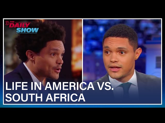 Trevor Noah Examines Life in America vs. South Africa - Between The Scenes | The Daily Show