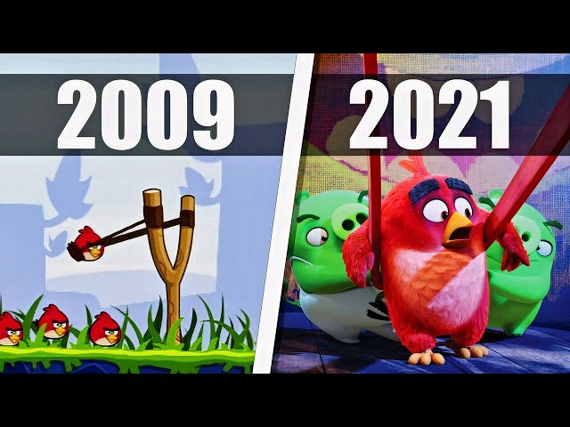 Evolution of «Angry Birds» (2009-2021)