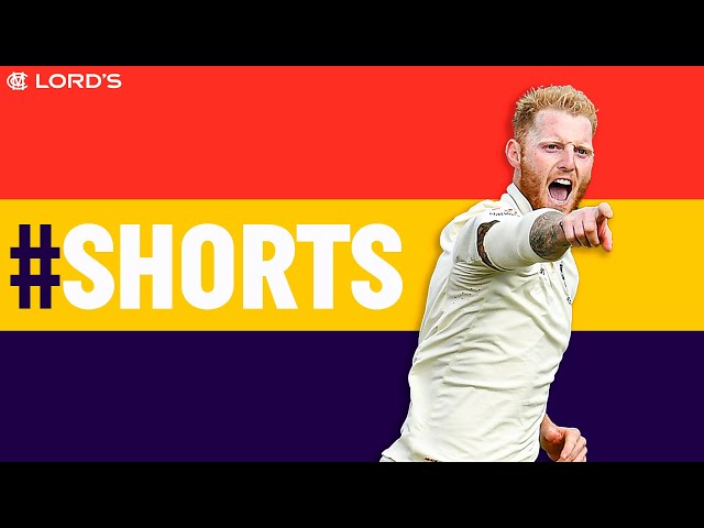 Stokes Swung It Round Corners For Six-Fer in 2017 v WI! 🪃 | #shorts