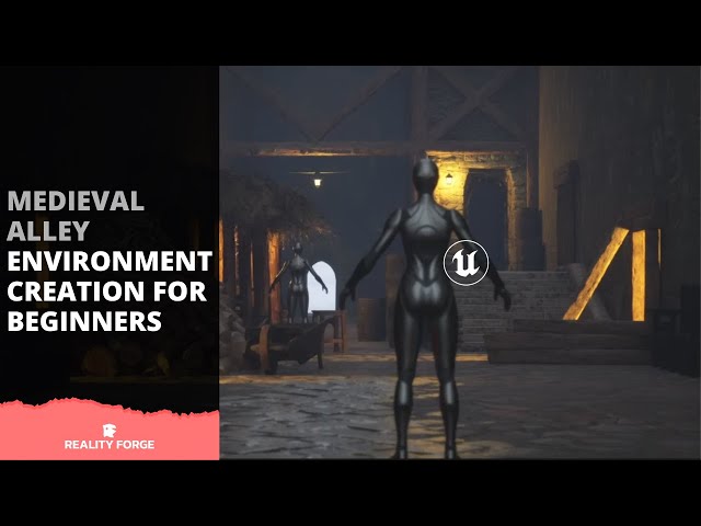 Unreal Engine 5 Tutorial: Medieval Alley Environment Creation for Beginners | in 1 HOUR