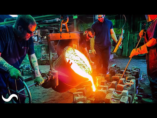 Inside Britain's Oldest Running IRON FOUNDRY!!!