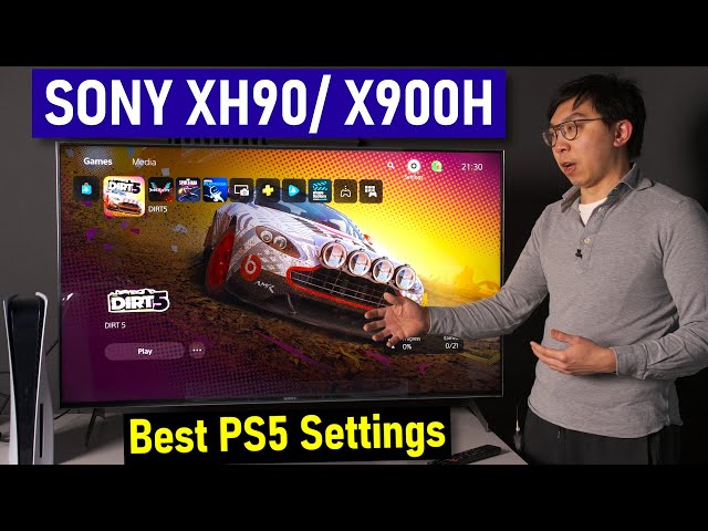Sony XH90/ X900H Best Settings for PS5 & Xbox Series X Gaming